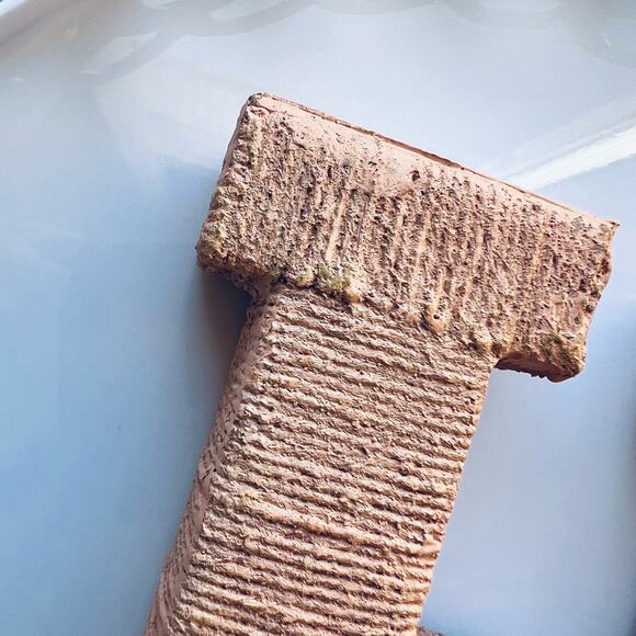 NWT Michaels Pale Pink Textured Letter "H" Table Top Decor by Ashland - Picture 4 of 10